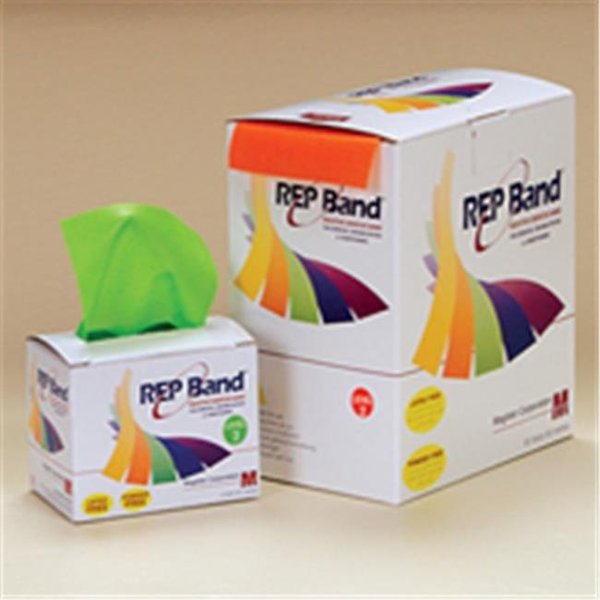 Ball Dynamics International Llc Ball Dynamics REP6L REP Band Latex Free Exercise Bands - Orange - Light REP6L